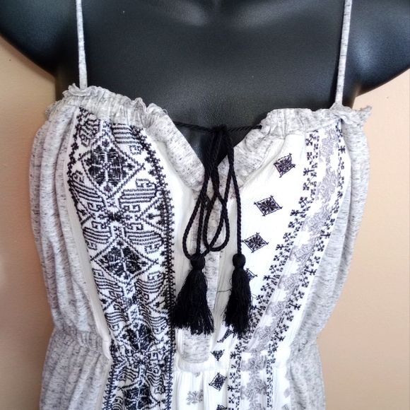 Hummingbird Bohemian Maxi Dress - Picture 3 of 6